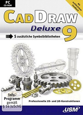 CAD Draw 9 Vollversion, 1 Lizenz Windows CAD-Software