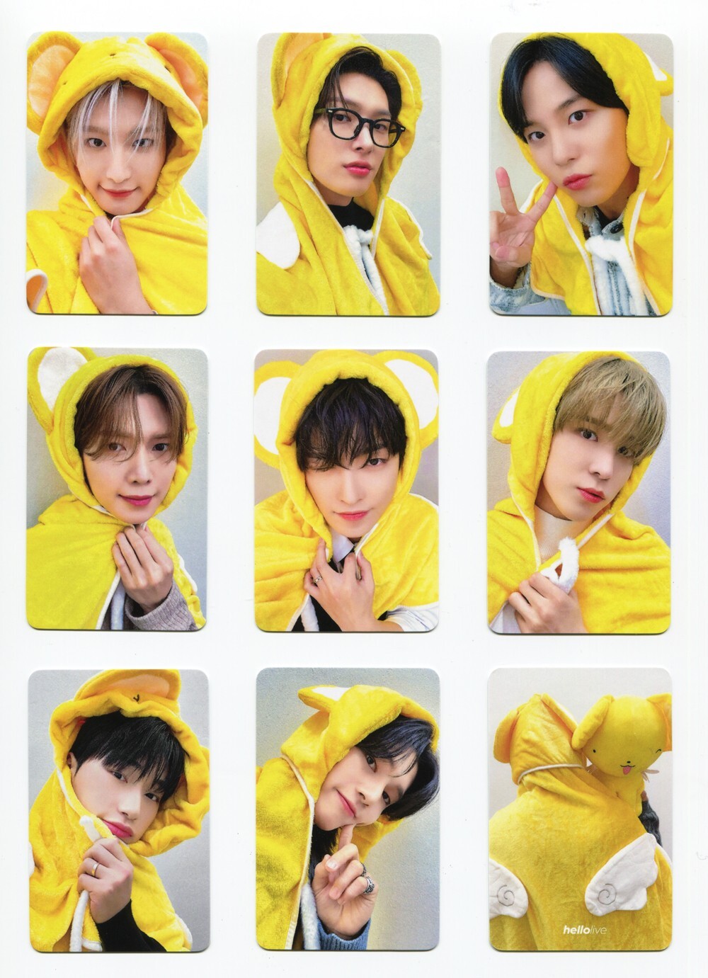 値下げ　ATEEZ  サン　トレカ　hellolive  makestar ATEEZ makestar サン 特典 トレカ セット - メルカリ
