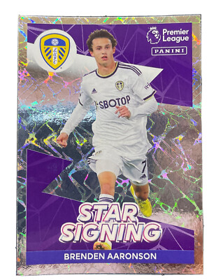 Panini Premier League 2023 - # 307 - BRENDEN AARONSON - Star Signing