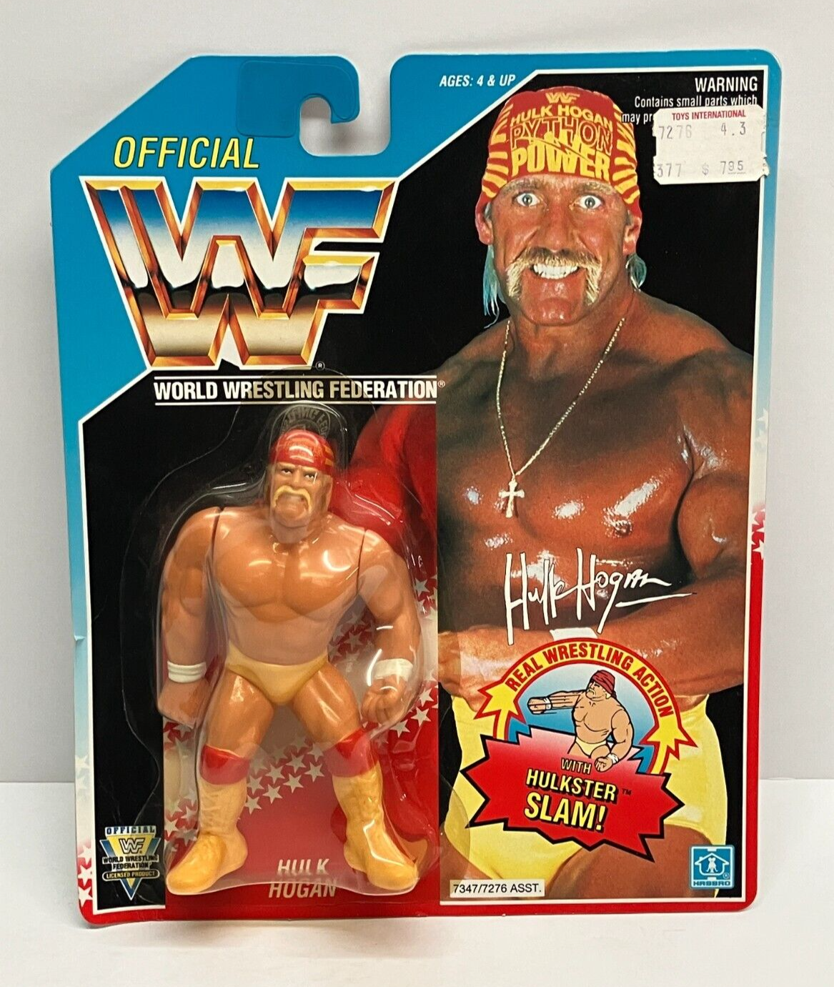 WWF HULK HOGAN フィギュア 1992 WWF Hasbro HULK HOGAN action figure | eBay