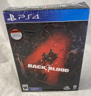 Back 4 Blood w/ B4B Card Deck (Sony PlayStation 4, 2021) PS4 New Sealed