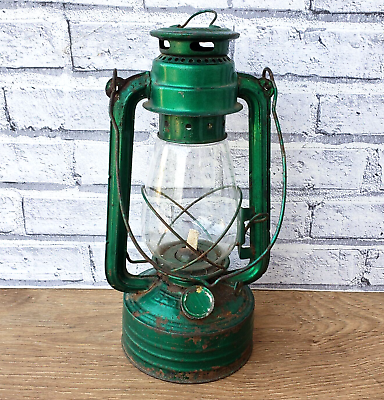Original MURPHEY Hurricane Lamp Antique Old Collectible Kerosene Vintage Lantern