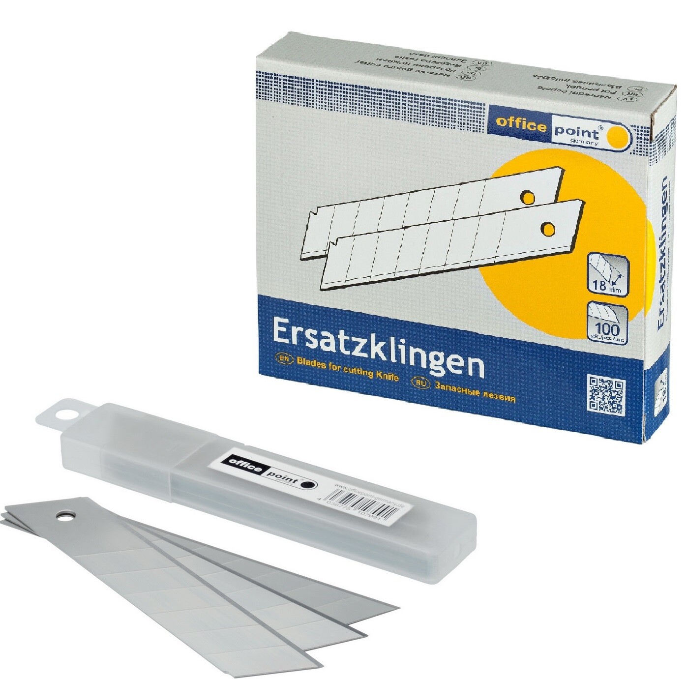 Abbrechklingen 18mm 10-3000 Cutterklingen Ersatzklingen Cuttermesser ab 0,037 € 