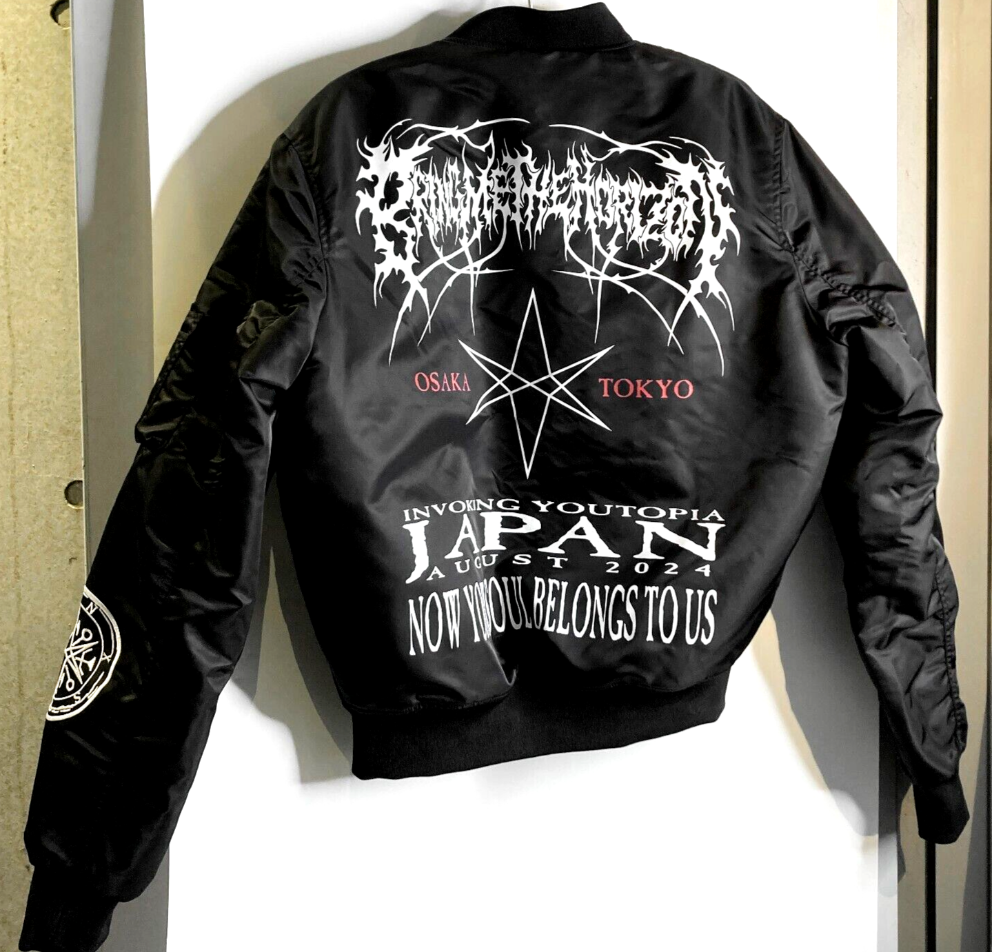 Bring Me The Horizon BMTH Bomber Jacket MA-1 M Tokyo Limited Bring Me The Horizon BMTH Bomber Jacket MA-1 M Tokyo Limited