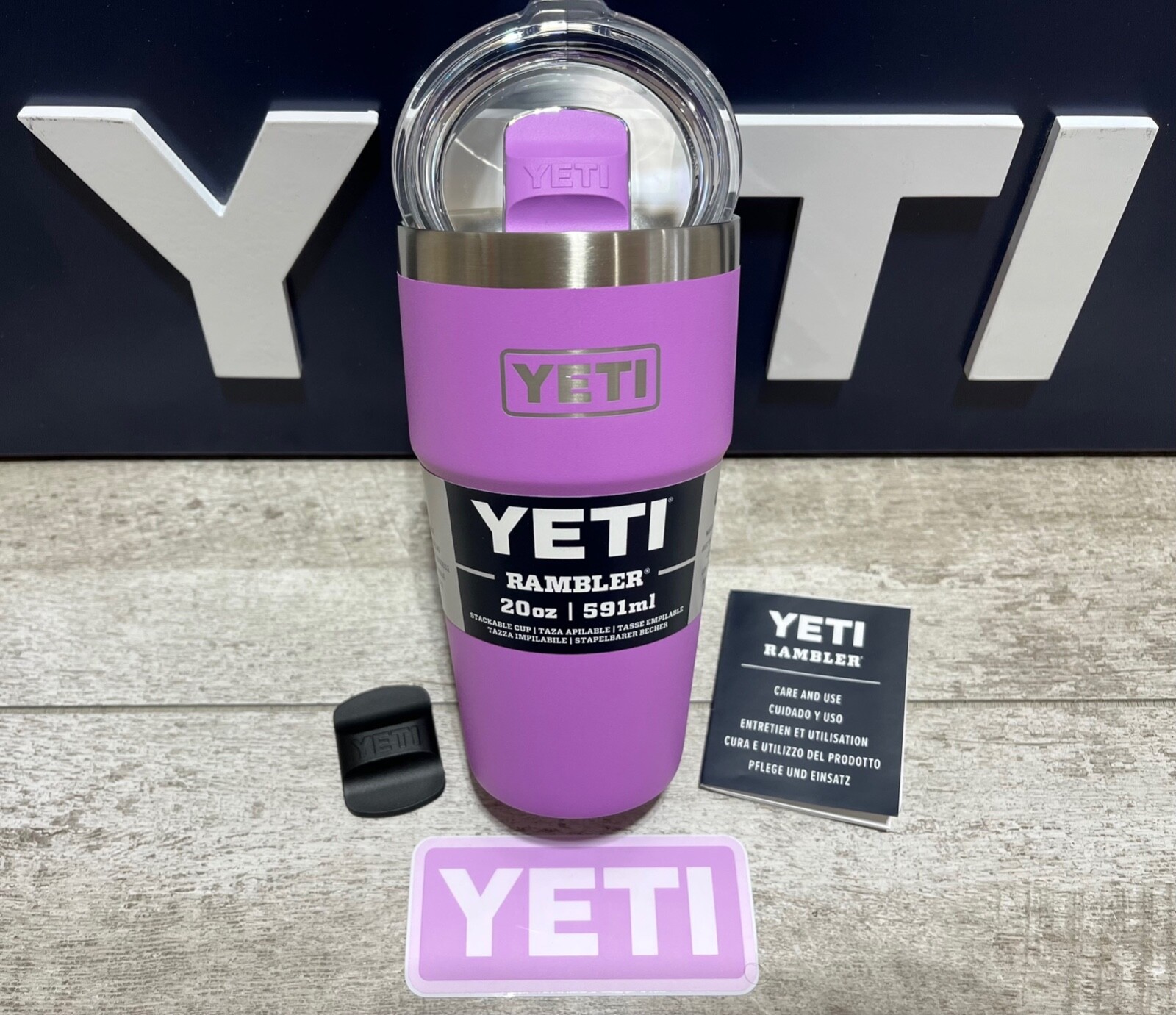 【新品未使用品】Yeti 16oz Stackable Cup *2 yeti-new-york-yankees-16oz-