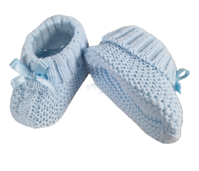 Baby blue best sale booties