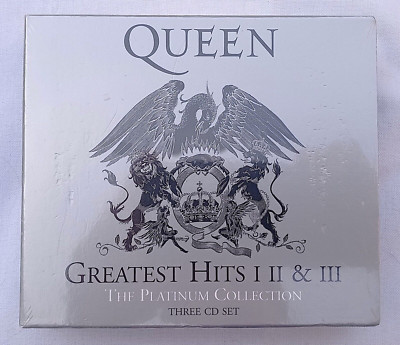 QUEEN Platinum Collection: Greatest Hits I-III Original 2011 Factory Sealed 3 CD