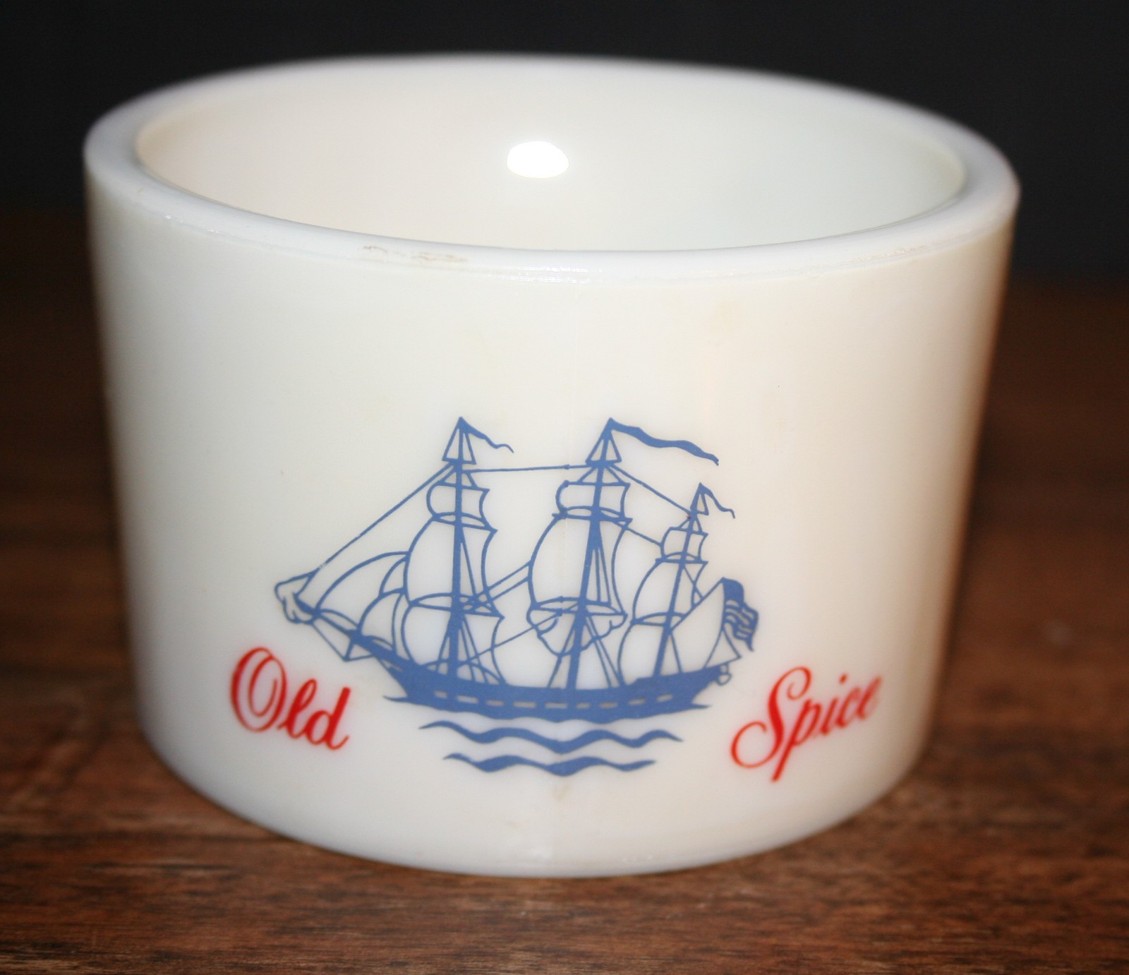 VTG OLD SPICE Shaving Mugs Grand Turk Ship Friendship SHULTON