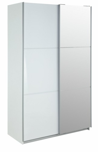 Argos Home Holsted Medium Oak Black Mirror Wardrobe Ebay