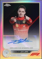 2022 Topps Chrome Formula 1 - Charles Leclerc #CAC-CL