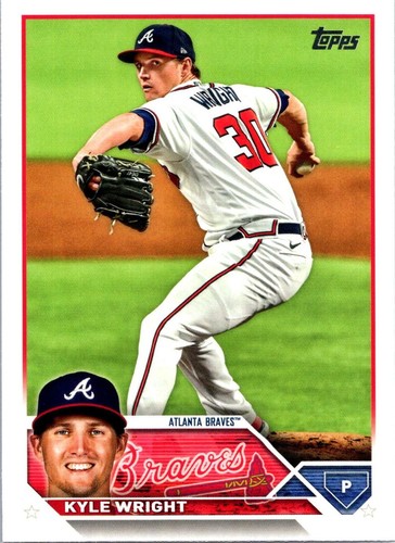 2023 Topps Atlanta Braves - Kyle Wright #ATL-17