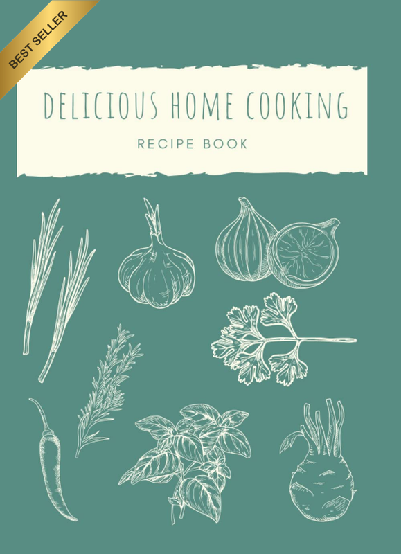 Recipe Book to Write Your Own Recipes, Blank Recipe Do It Yourself Cookbook for