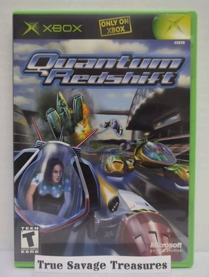 Quantum Redshift (Microsoft Xbox, 2002) CIB, Original Black Label 