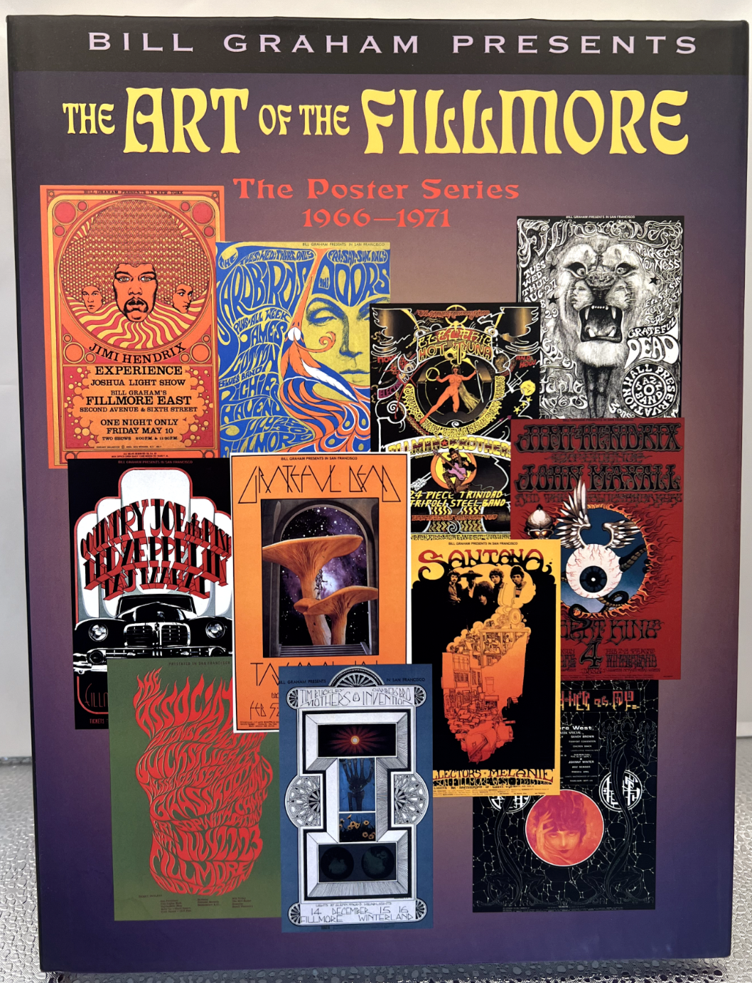 The Art of the Fillmore　 Poster Series BILL GRAHAM ART OF THE FILLMORE Hardcover w/Slipcase First