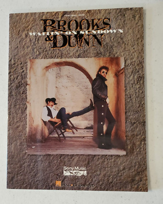 Brooks & Dunn Waitin' On Sundown - Piano Vocal Guitar Songbook