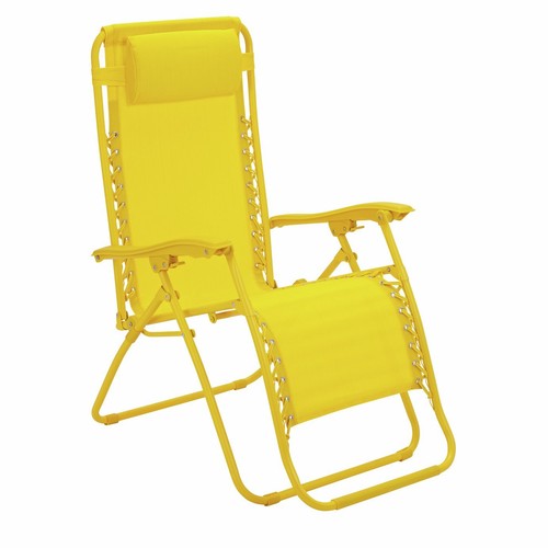 Argos Home Zero Gravity Metal Sun Lounger - Grey | eBay