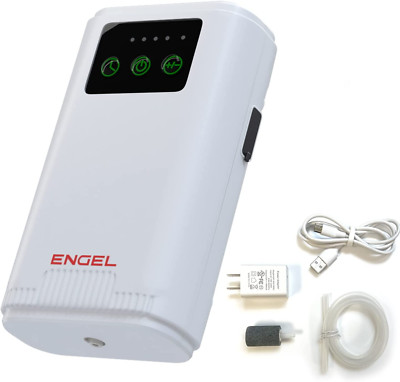 ENGEL Ultra Quiet Lithium-Ion USB Rechargeable Live Bait Aerator Pump & Bubbler