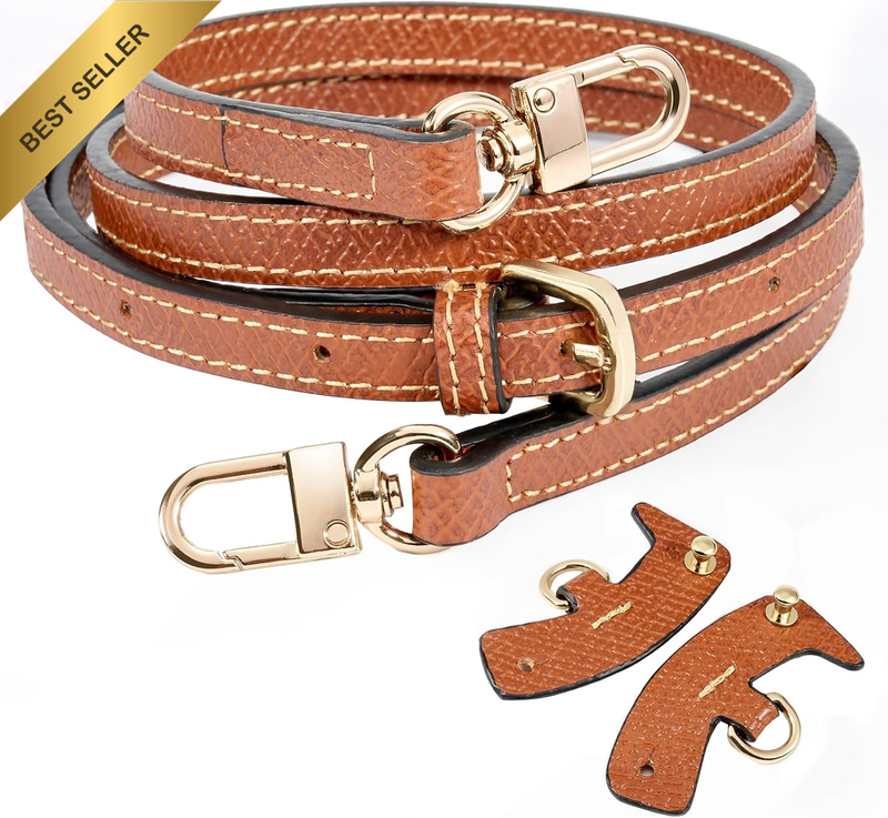 Crossbody Bag Strap Compatible with Longchmp Mini Pouch,Adjustable Purse Strap K