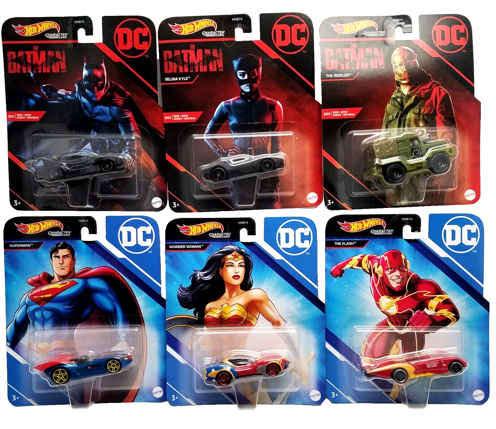 Hot Wheels ホットウィール DC COMICS ORIGINALS ホットウィール DCコミックス メタルダイキャスト ミニカー
