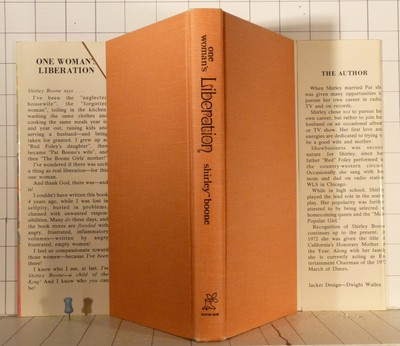 One Womens Liberation   by Shirley Boone  1972 Hardcover   404