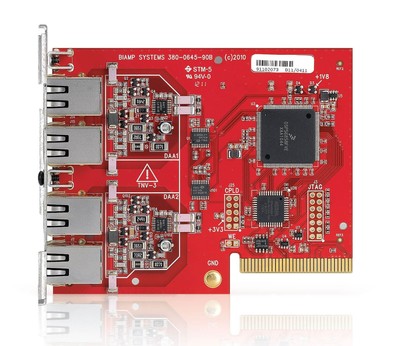 BiAMP Tesira STC 2 2 line Telephone Interface Card RJ11 Factory Sealed New