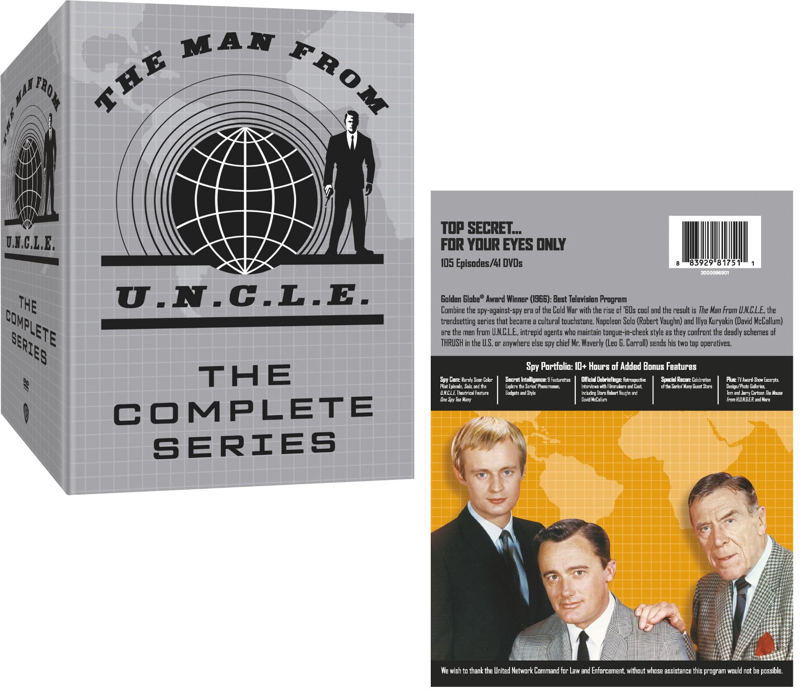 洋画・外国映画 The Man from U.N.C.L.E. DVD Box Set The Man From U.N.C.L.E. (complete TV series) - Film and