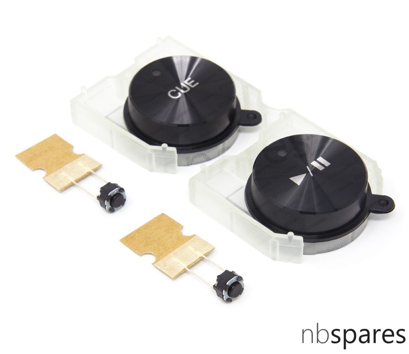 Pioneer Jouer Pause & Queue Bouton + Interrupteurs Pour Cdj 350 + Nexus Dac2580