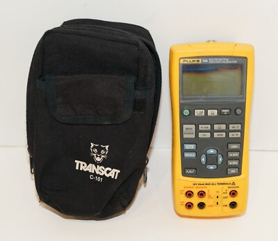 FLUKE 725 MULTIFUNCTION PROCESS LOOP MA VOLT MV CALIBRATOR BROKEN SCREEN