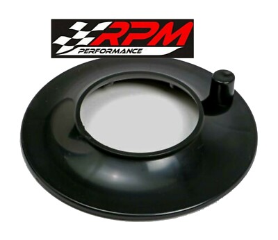 Black Plastic Air Cleaner Adapter 2 Barrel 4 BBL Carb Holley Rochester 2176