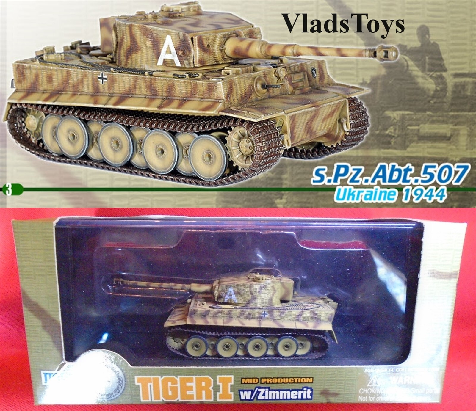 ★TIGER Ⅰ★Sd.Kfz.181 ★DRAGON w/Zimmerit dml6947.jpg