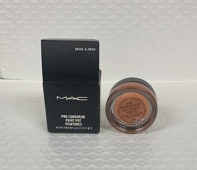 MAC Pro Longwear Paint Pot - BRICK A BRAC 0.17 oz New cream eyeshadow Rare