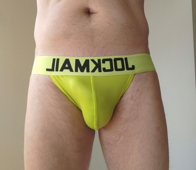 Jockstrap jaune Jockmail taille M
