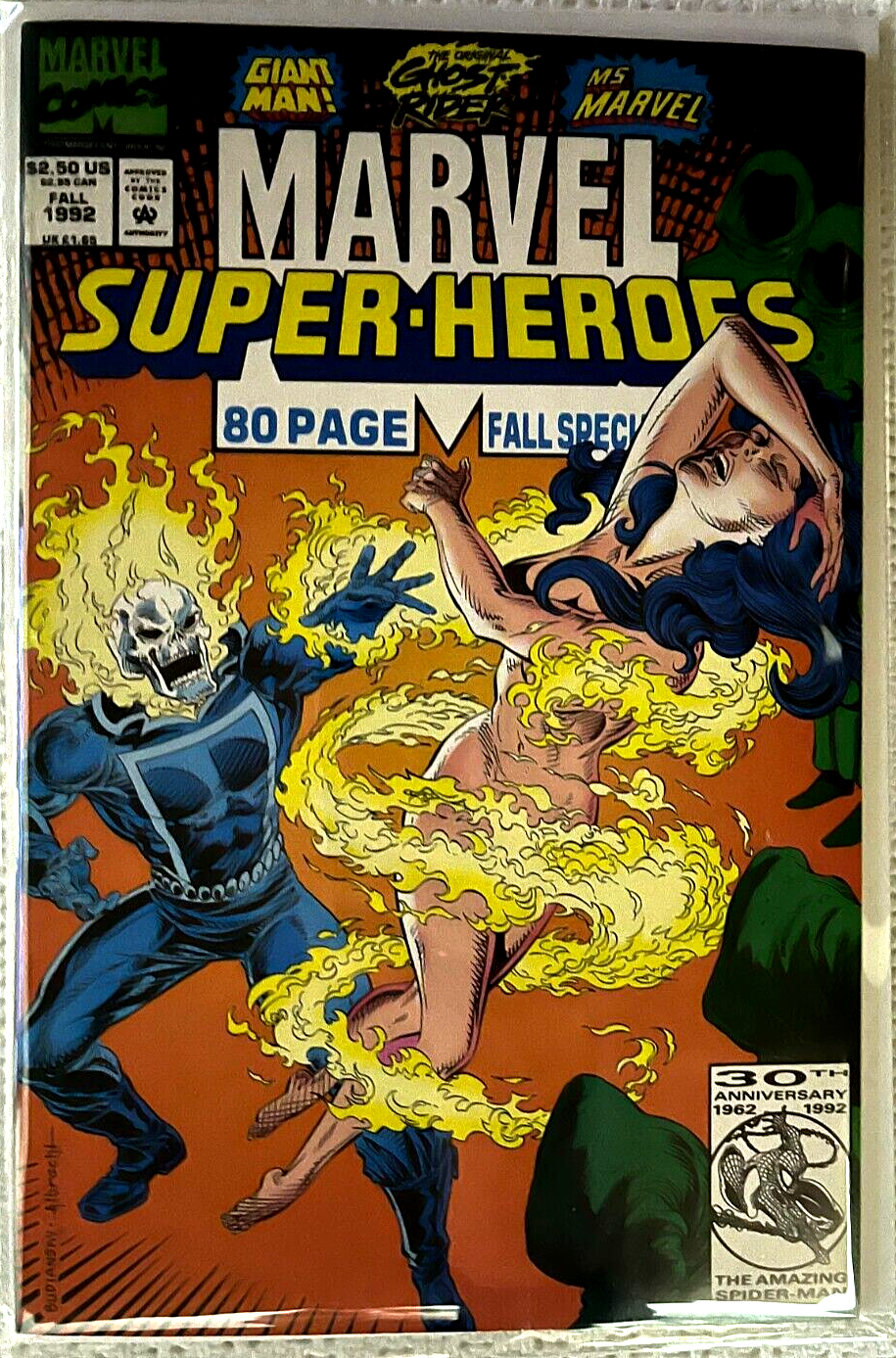 🔥~MARVEL~SUPER-HEROES 80 PAGE FALL 1992 SPECIAL~🔥~1st