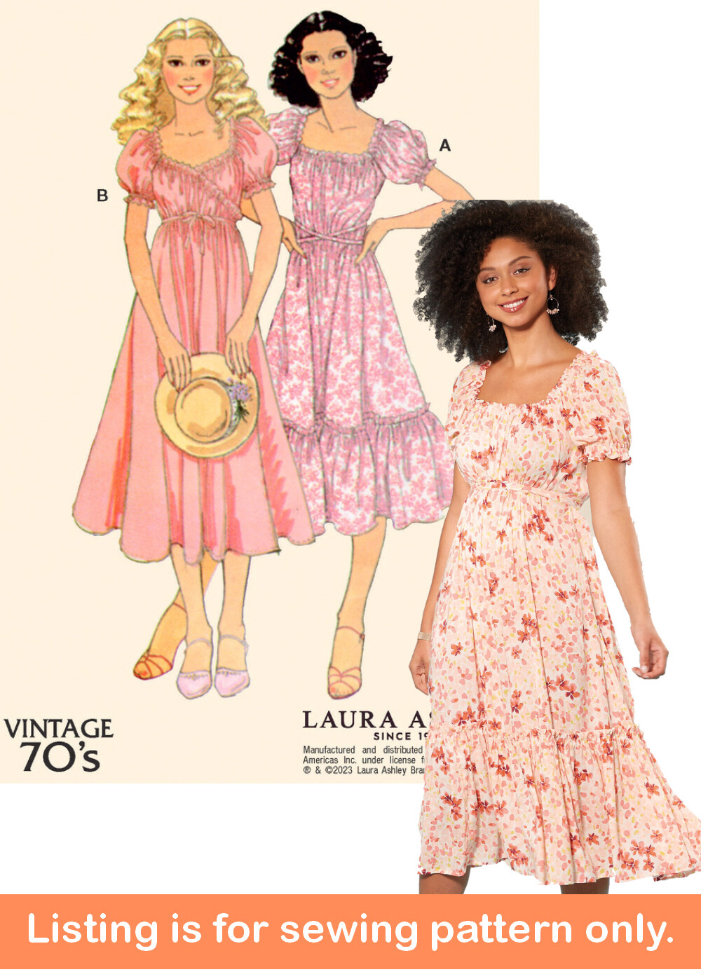 My Favorite Patterns for Dressing　アンティーク 1956 Vintage Sewing Pattern B34 DRESS (R977R) | eBay