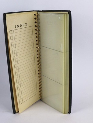 Vintage Faux Ostrich Photo Album JAPAN w/ Index 11.5