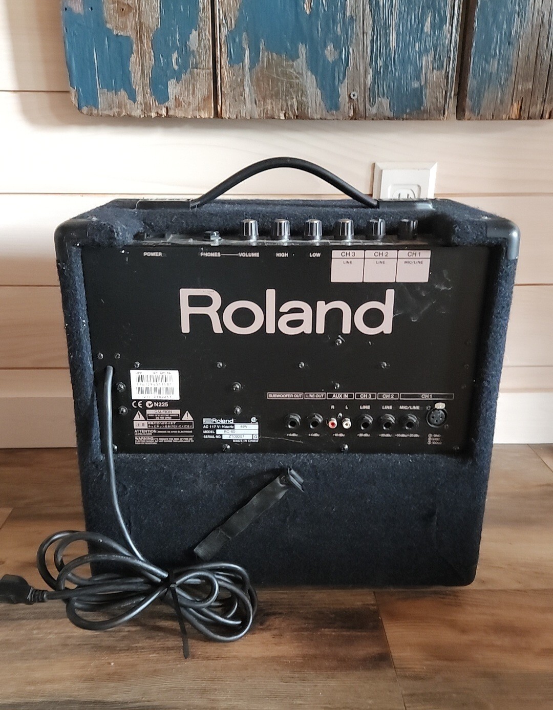 Roland　KC-60　3 Channel Mixing　キーボードアンプ $_57.JPG?set_id=880000500F