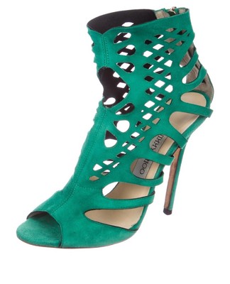 kelly green sandals