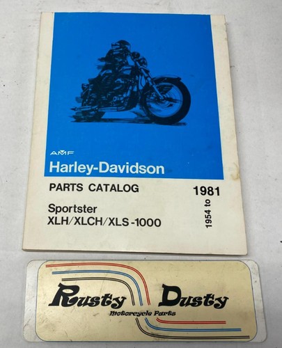 パーツカタログ Sportster XLH/XLCH-1000 Harley Davidson AMF Genuine Parts Catalog Sportster XLH XLCH