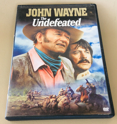 John Wayne The Undefeated DVD Rock Hudson Western 1969 20th Century Fox Tested