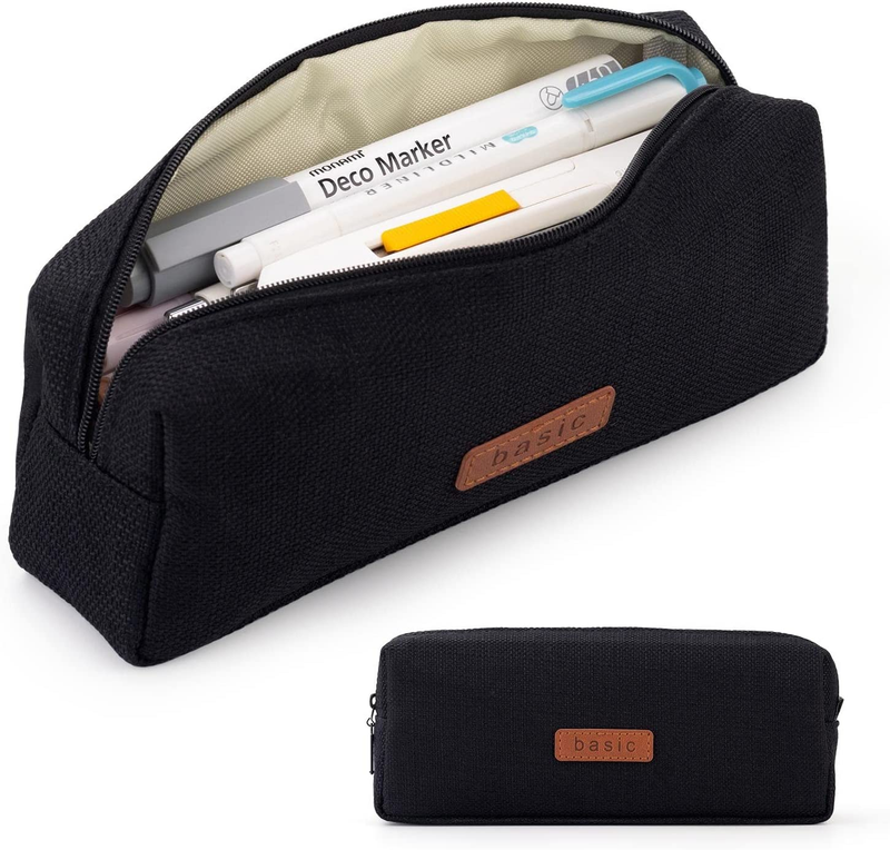 Pencil Case Pen Pouch Small Zippered Bag Storage Organizer For School Work