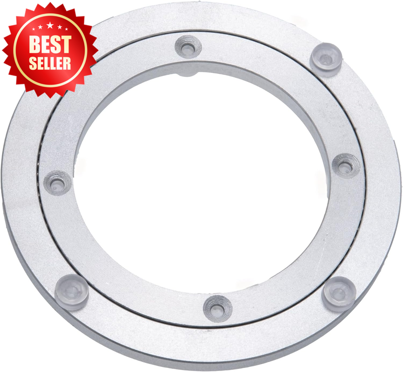 6 Inch Heavy Duty Aluminum Lazy Susan Turntable Swivel Plate Bearing US