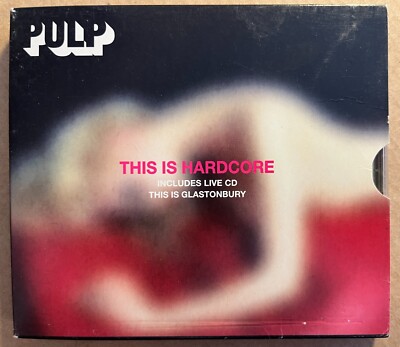 PULP - This Is Hardcore / This Is Glastonbury Live 2 x CD 1998 Island Exc Cond!