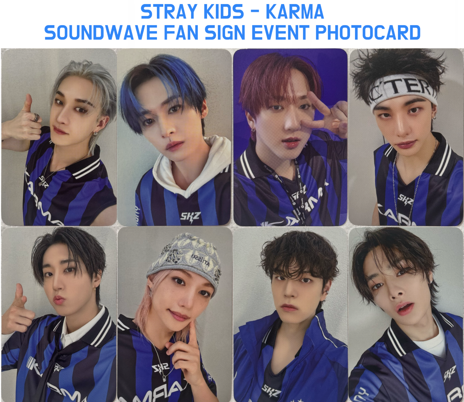 タレントカード Stray Kids KARMA soundwave JAPAN EVENT PRE-ORDER] Stray Kids KARMA - SOUNDWAVE JAPAN OFFLINE EVENT - WEEK