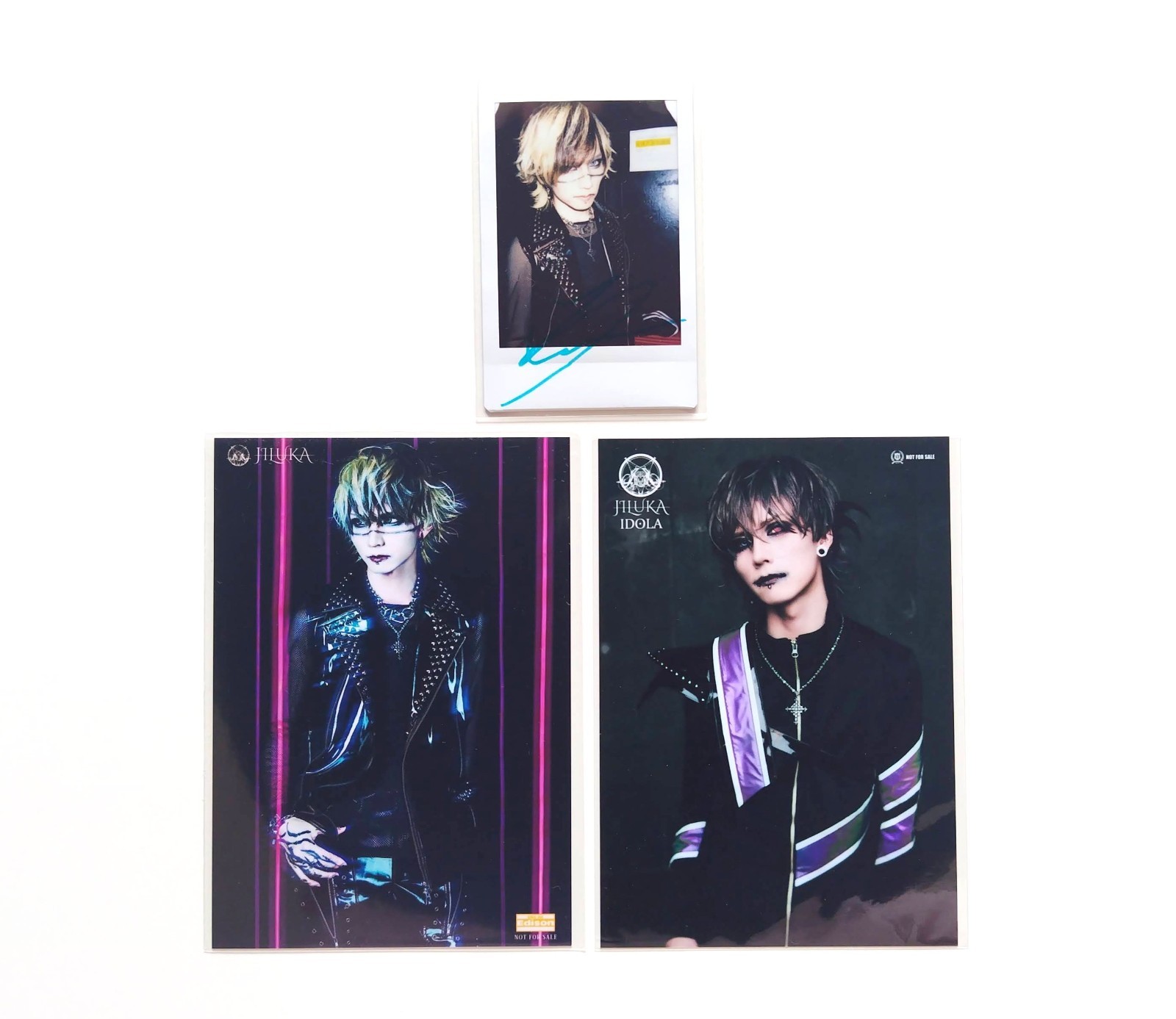 JILUKA ジルカ Zyean ジェーン チェキ17枚セット サイン入り JILUKA Zyean Instax Cheki with Autograph & Bromide x 2 Set