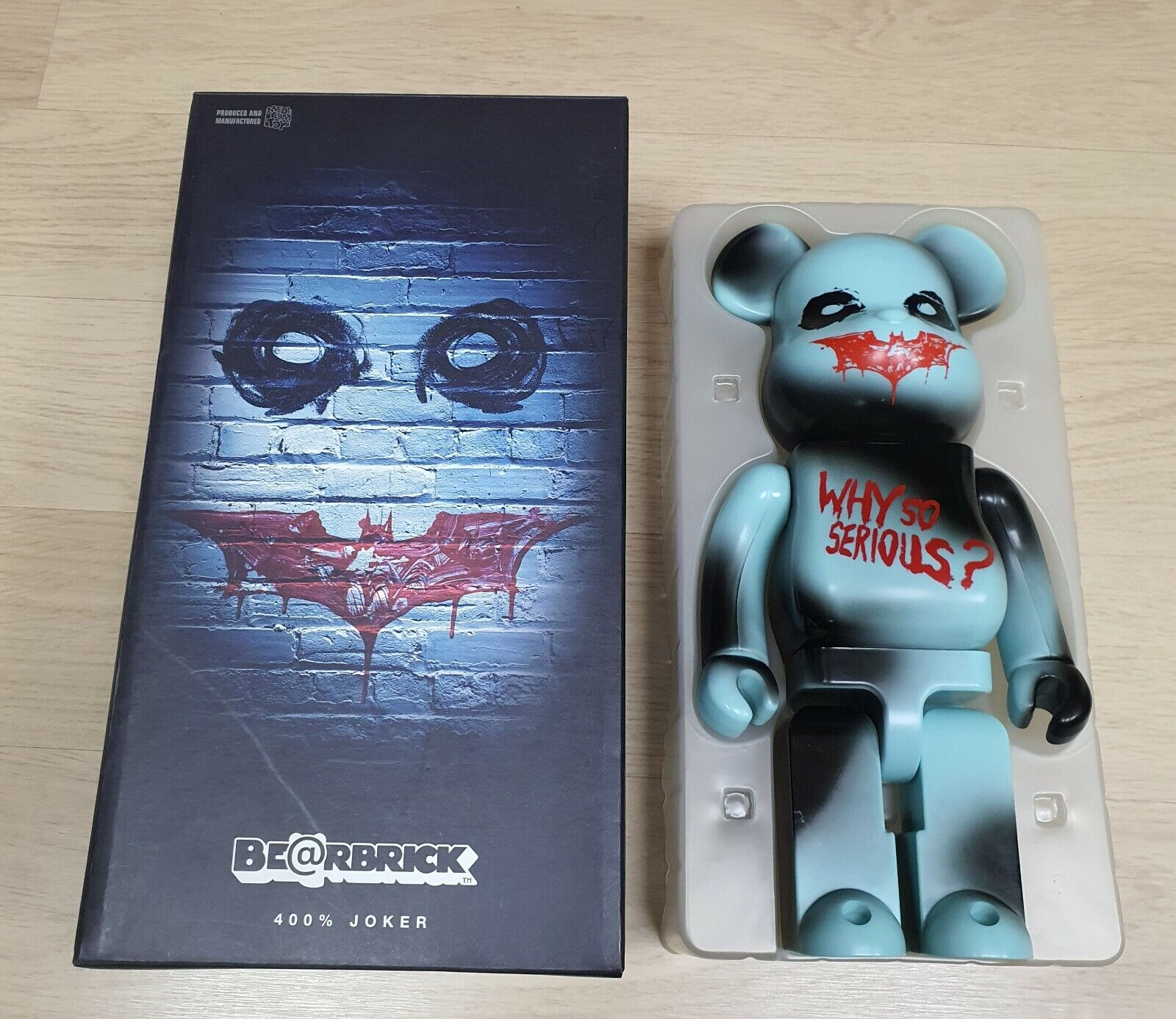 BEARBRICK Batman The Joker Why So Serious 400% BE@RBRICK BEARBRICK Batman The Joker Why So Serious 400% BE@RBRICK