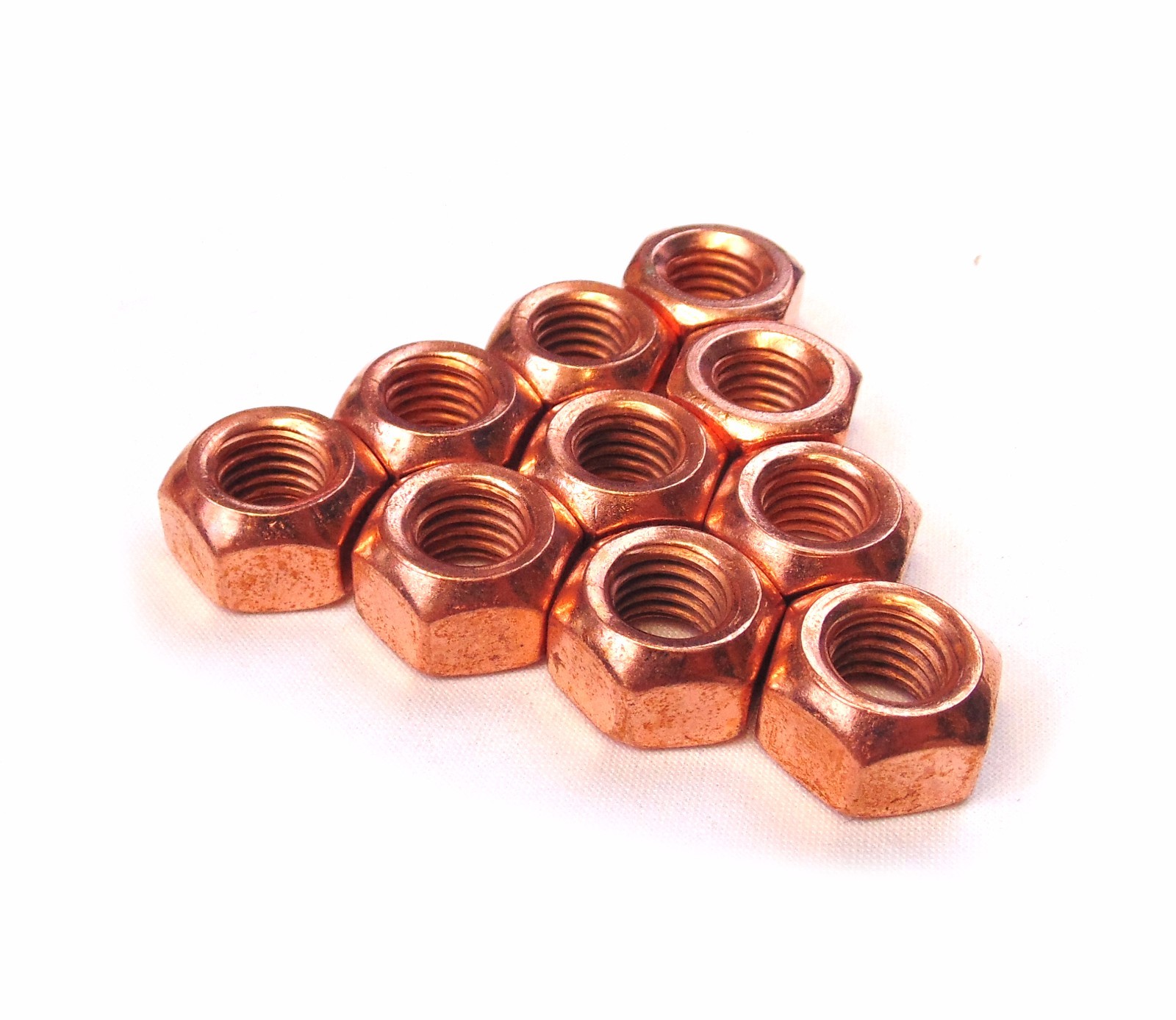 5 bosal. медные гайки. 25 febi. медные гайки. гайка медная m8 febi.