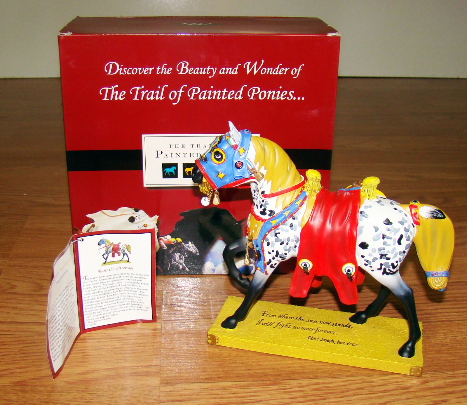 馬　置物　ウマ　THE TRAIL OF PAINTED PONIES Amazon.com: Trail of Painted Ponies Westward Ho Figurine, 6