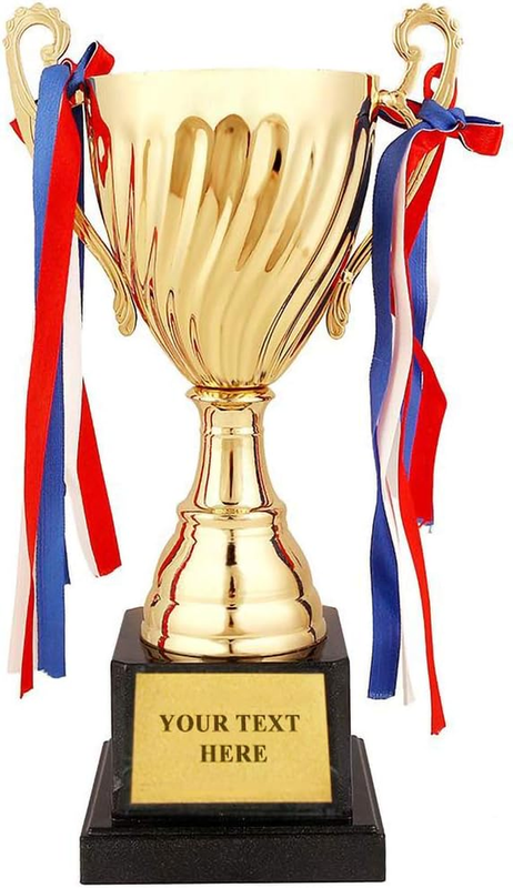 Trophy Cup - Large Trophy,Gold Award for Sports,Tournaments,Competitions,Soccer