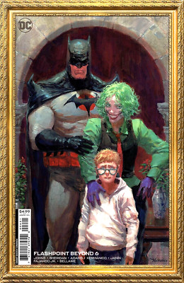 FLASHPOINT BEYOND #6 XERMANICO CARD STOCK VARIANT 2022 DC COMICS NM