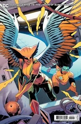 Justice League Vs Legion of Super-Heroes #2 2022 Unread Moore Variant Cover DC